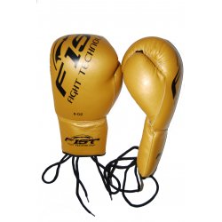 GUANTES DE COMPETICIÓN PROFESIONAL 8OZ CON CUERDA