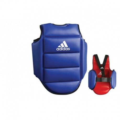 PETO BOXEO ADIDAS "REVERSIBLE" P.U ROJO/AZUL ADIP01
