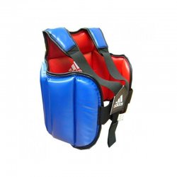PETO BOXEO ADIDAS "REVERSIBLE" P.U ROJO/AZUL ADIP01