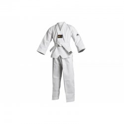 DOBOK ADI-CLUB II (3 RAYAS) CUELLO NEGRO ADITCB02