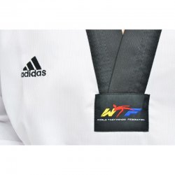 DOBOK ADI-CLUB II (3 RAYAS) CUELLO NEGRO ADITCB02