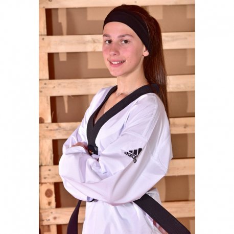 DOBOK ADI-FIGHTER "WT APPROVED" COL NOIR