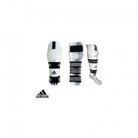 PROTÈGE-TIBIAS GENOUILLÈRE TKD ADIDAS BLANCA ADITSK01
