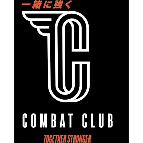 T-SHIRT COMBAT CLUB NOIR