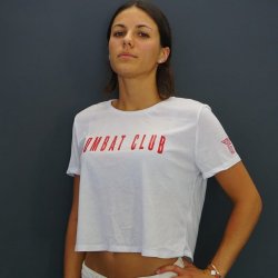 CAMISETA COMBAT CLUB GRIS