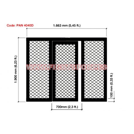 PANNEAU MMA 4 PROTECTIONS AVEC PORTE