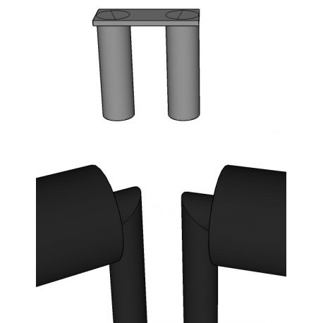PANNEAU MMA AVEC 2 PROTECTIONS AVEC PORTE