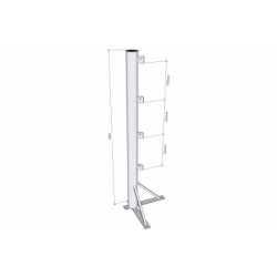 SOPORTE DE PARED RECTA