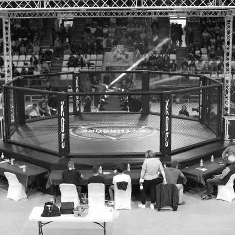 JAULA MMA PERSONALIZADA
