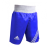 SHORT BOXE ADIDAS BLEU / BLANC