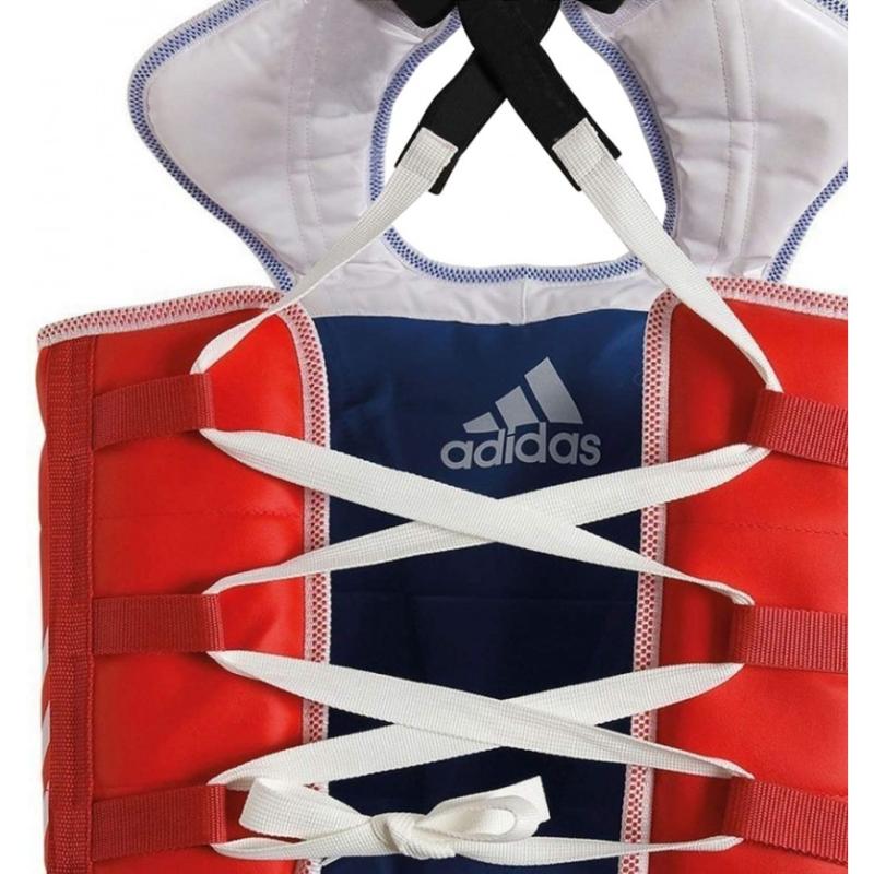 PETO REVERSIBLE DE TKD SENIOR ADITAP01-CH-SR Talla XS Color AZUL / ROJO