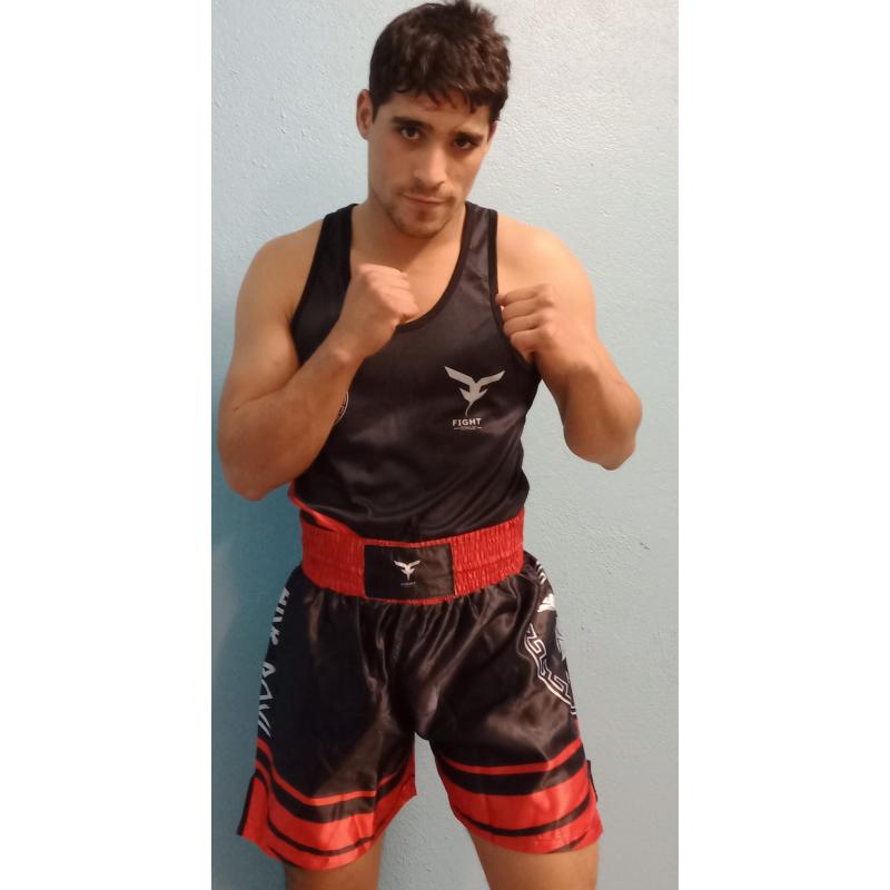CONJUNTOS BOXEO APB AMATEUR ROJO