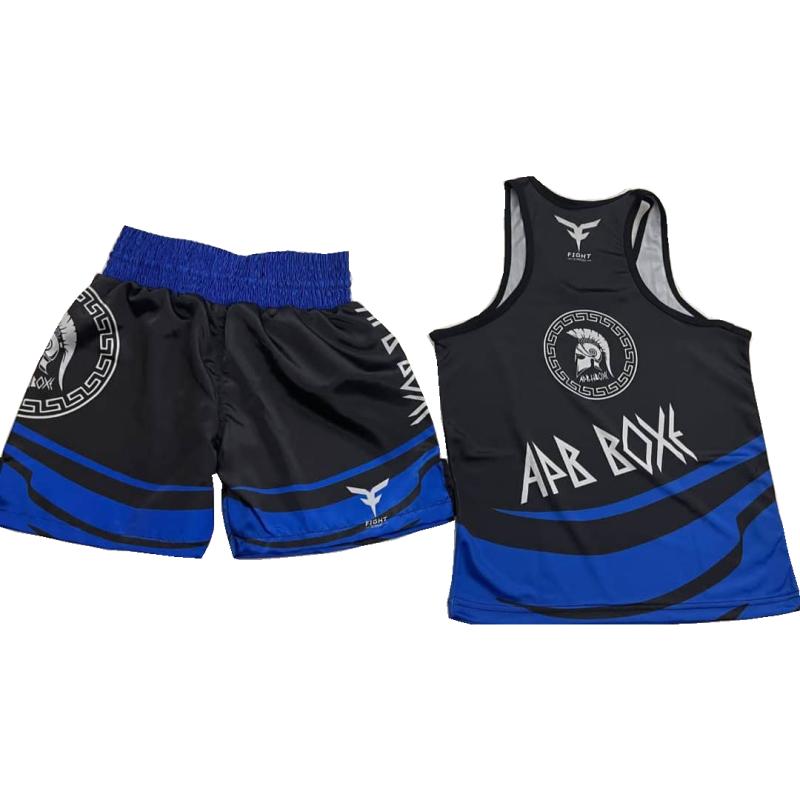 CONJUNTOS BOXEO APB AMATEUR AZUL