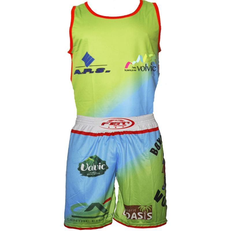CUSTOM BOXING OUTFIT "BOXING CLUB VOLVIC"