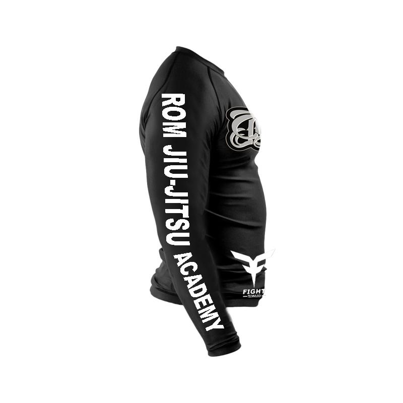 RASHGUARDS PERSONNALISÉS MANCHES LONGUES ROM JIU-JITSU