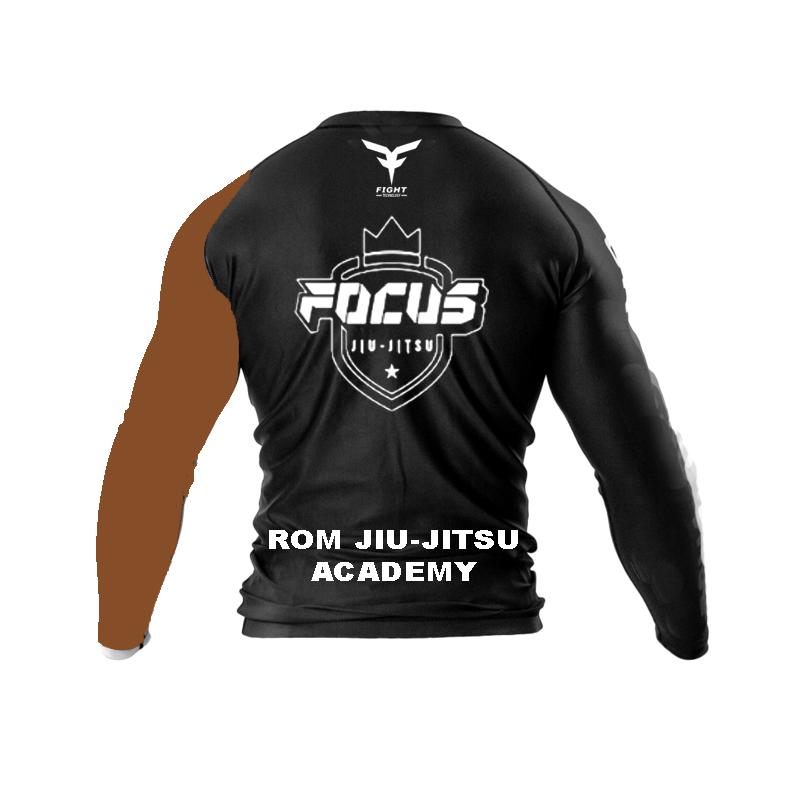 RASHGUARDS MANGA LARGA PERSONALIZADOS ROM JIU-JITSU