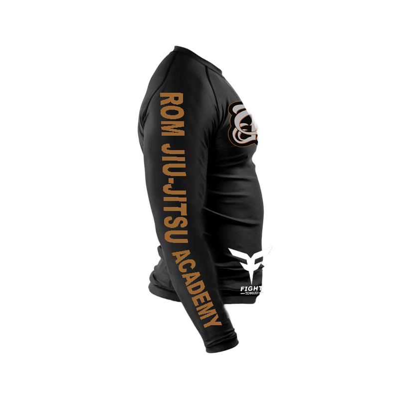 RASHGUARDS PERSONNALISÉS MANCHES LONGUES ROM JIU-JITSU