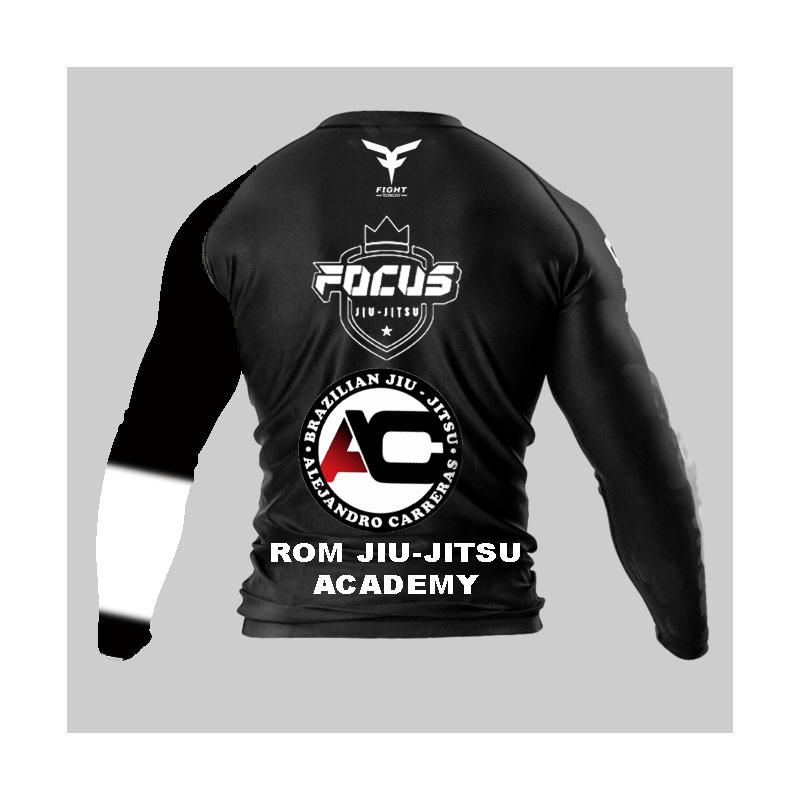 RASHGUARDS PERSONNALISÉS MANCHES LONGUES ROM JIU-JITSU