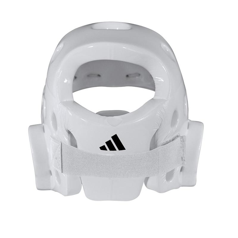 CASCO CON MÁSCARA ADIDAS KARATE "WKF" (BLANCO)