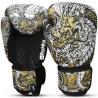 Guantes de Boxeo Muay Thai Kick Boxing Fantasy Dragon Blancos
