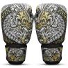 Guantes de Boxeo Muay Thai Kick Boxing Fantasy Dragon Blancos