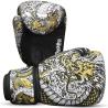 Guantes de Boxeo Muay Thai Kick Boxing Fantasy Dragon Blancos