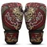 Guantes de Boxeo Muay Thai Kick Boxing Fantasy Dragon Rojos