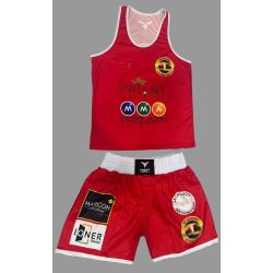 CONJUNTO BOXEO ROJO "AS...