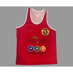 ENSEMBLE DE BOXE ROUGE AS BOXING LA SOUTERRAINE ROUGE