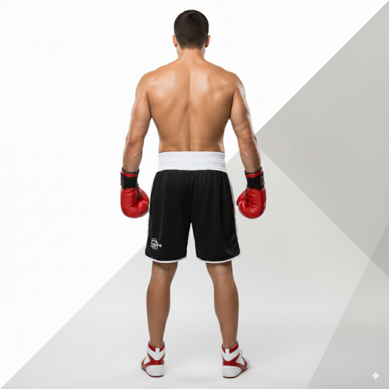 SHORT BOXEO "NEGRO FIST"