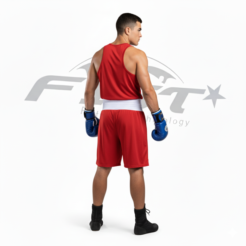 SET BOXE AMATEUR ROUGE