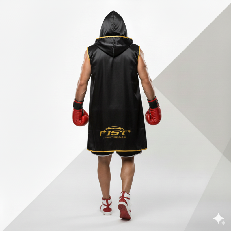 CHALECO CON CAPUCHA FIGHTER