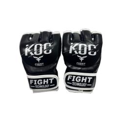 GUANTES MMA KOC 18 NEGROS