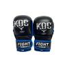 GUANTES MMA AMATEUR KOC 18 ESQUINA AZUL