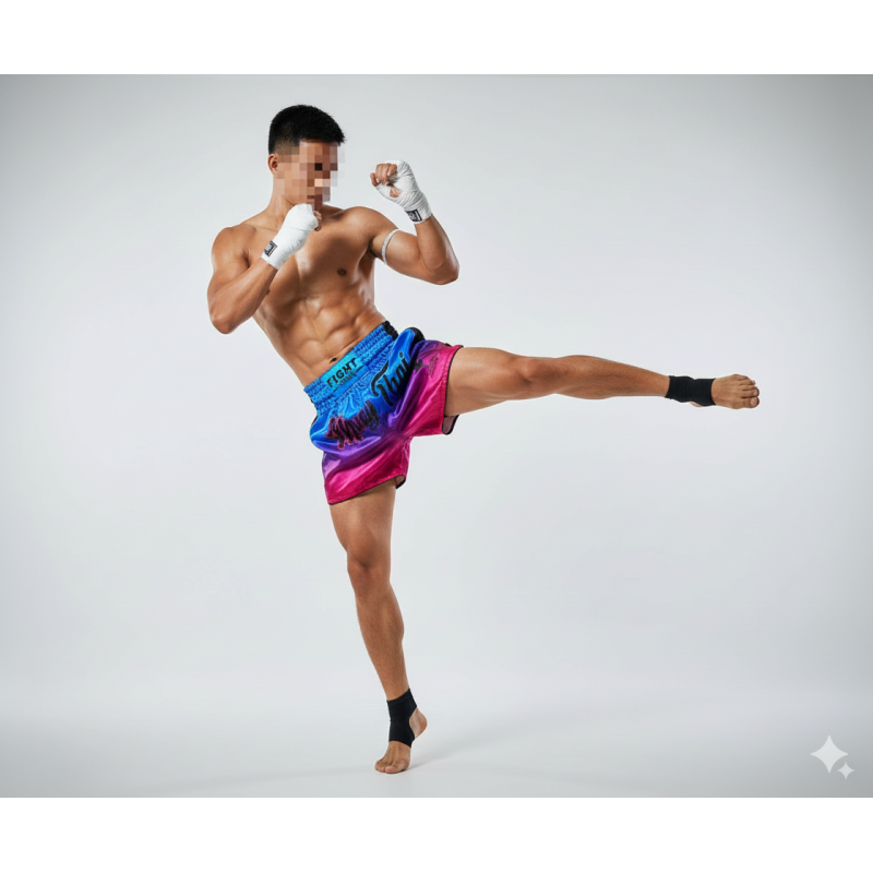 SHORT MUAY-THAÏ DEGRADÉ
