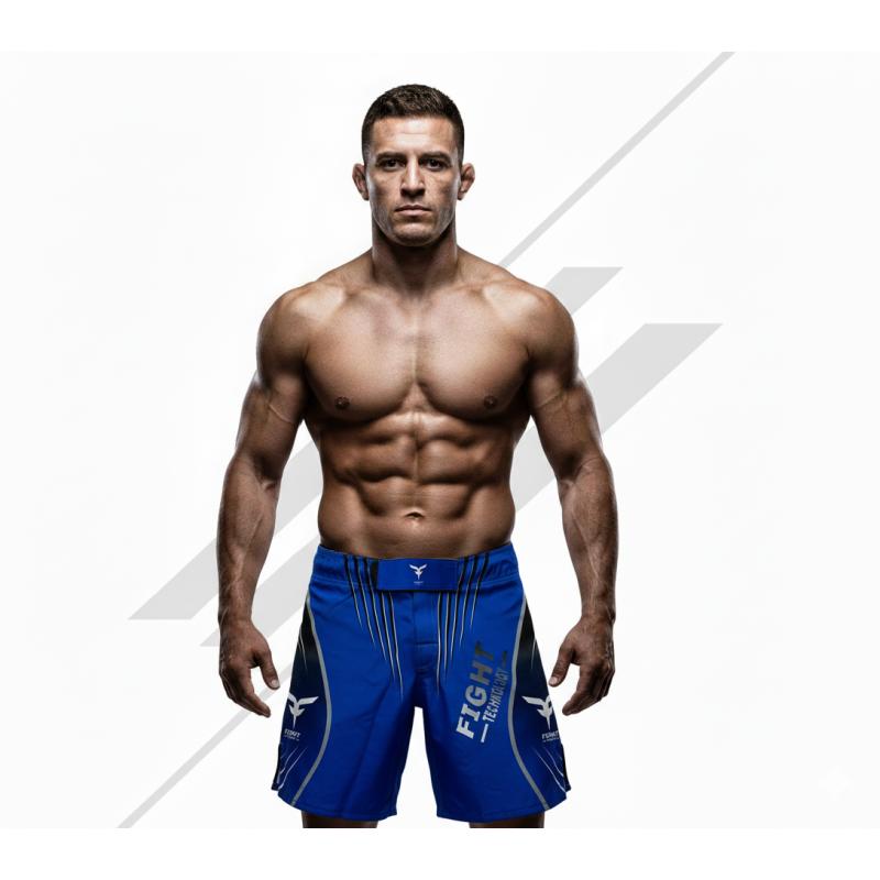 SHORT MMA BLUE