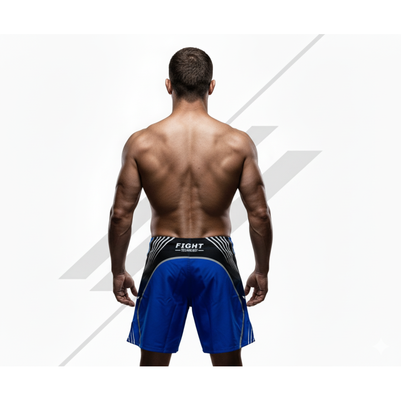 SHORT MMA BLUE