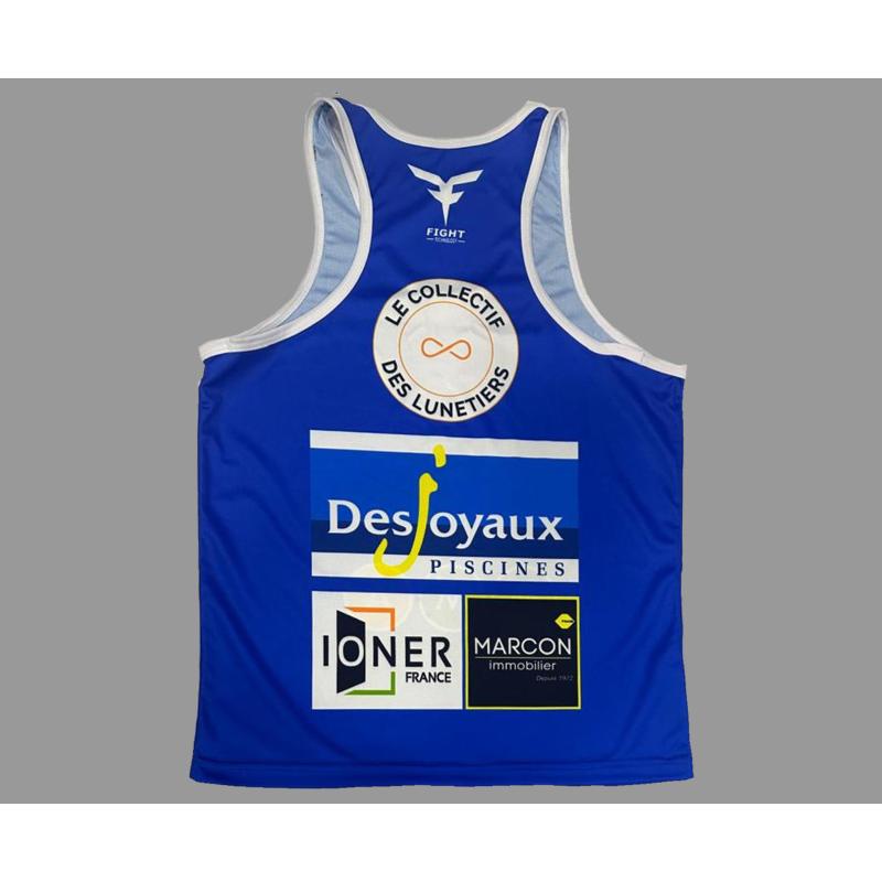 ENSEMBLE DE BOXE BLEU "AS BOXING LA SOUTERRAINE"