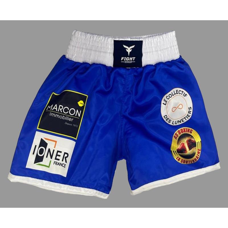 CONJUNTO BOXEO Azul "AS BOXING LA SOUTERRAINE"