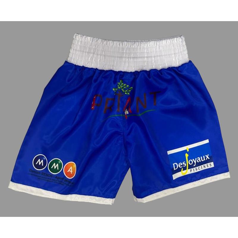 ENSEMBLE DE BOXE BLEU "AS BOXING LA SOUTERRAINE"