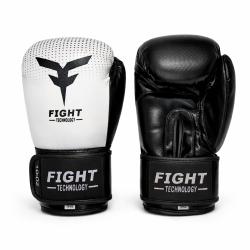 GUANTES DE BOXEO "CARBONO" BLANCOS