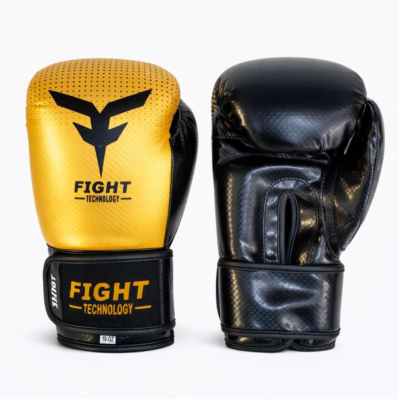 GANTS DE BOXE "CARBONO" OR