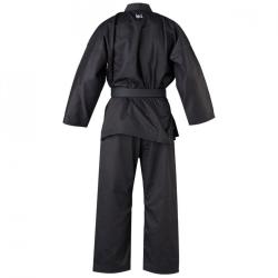 Karategi NKL Training negro 8oz para entrenamiento de karate. Vista trasera