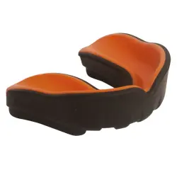 Protector de boca de gel negro/naranja