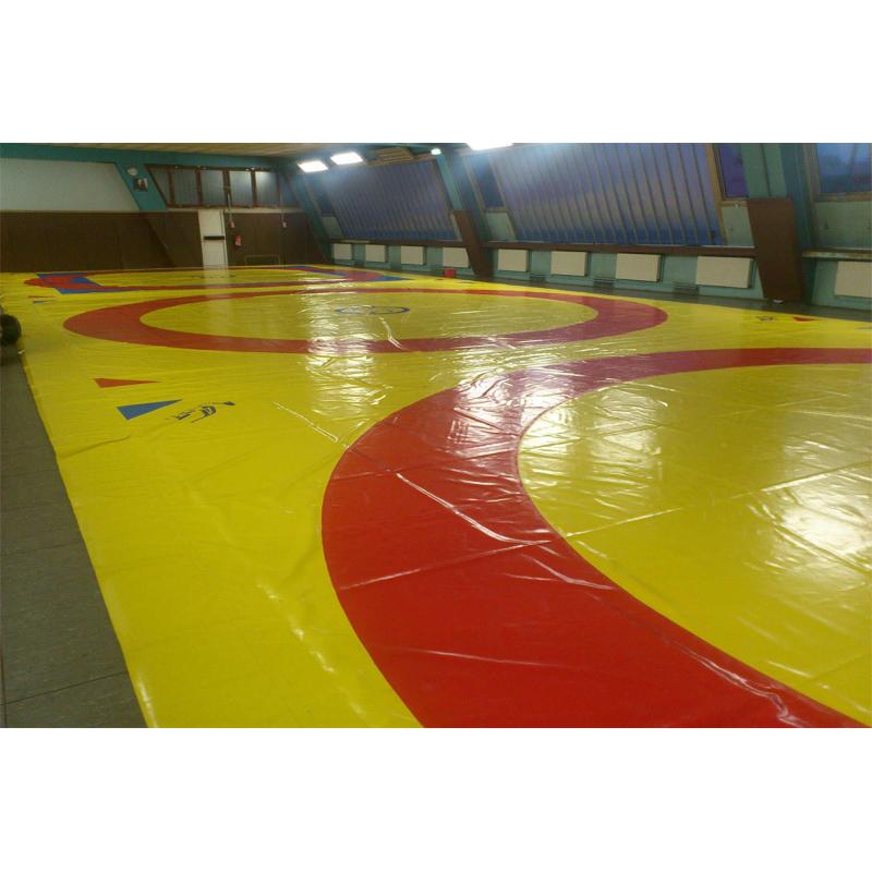 Lona de lucha -12m x 12m- 1200 x 1200 cm- Bicolor