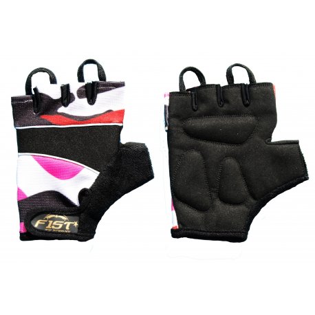 GUANTES FITNESS CAMO ROSA