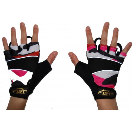 GUANTES FITNESS CAMO ROSA