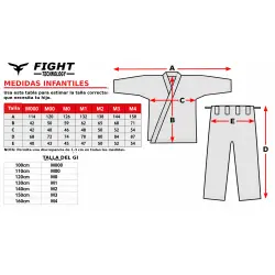 KIMONO BJJ CORTE SHOYOROLL 350G — INFANTIL