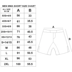 SHORT MMA MAGMA
