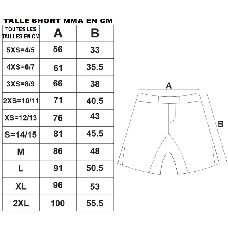 SHORT MMA STORM